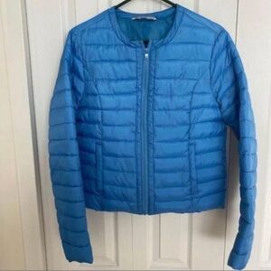 SH Collection Blue Puffer Jacket